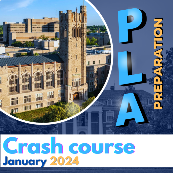 PLA Crash Course - January 2024